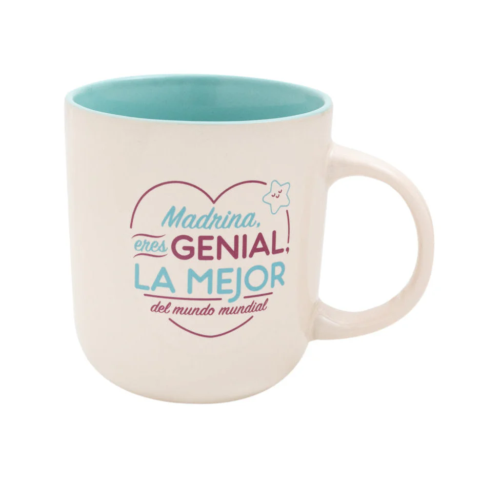 TAZA- MADRINA, ERES GENIAL, LA MEJOR DEL MJNDO MUNDIAL