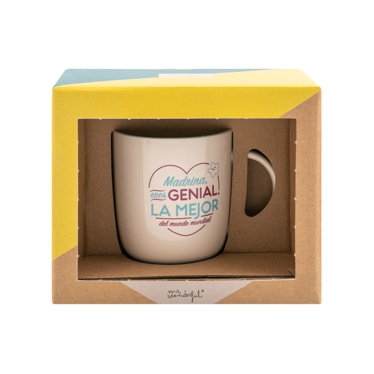 TAZA - MADRINA, ERES GENIAL, LA MEJOR DEL MUNDO MUNDIAL - Imagen 3