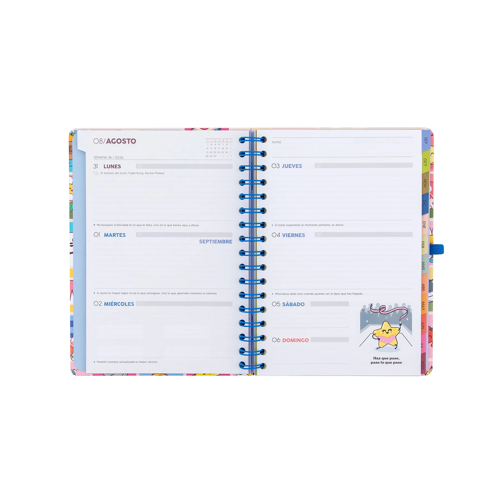 AGENDA MR.WONDERFUL 2026-27 SEMANAL - MANUAL PARA UN AÑO BRILLANTE - Imagen 8