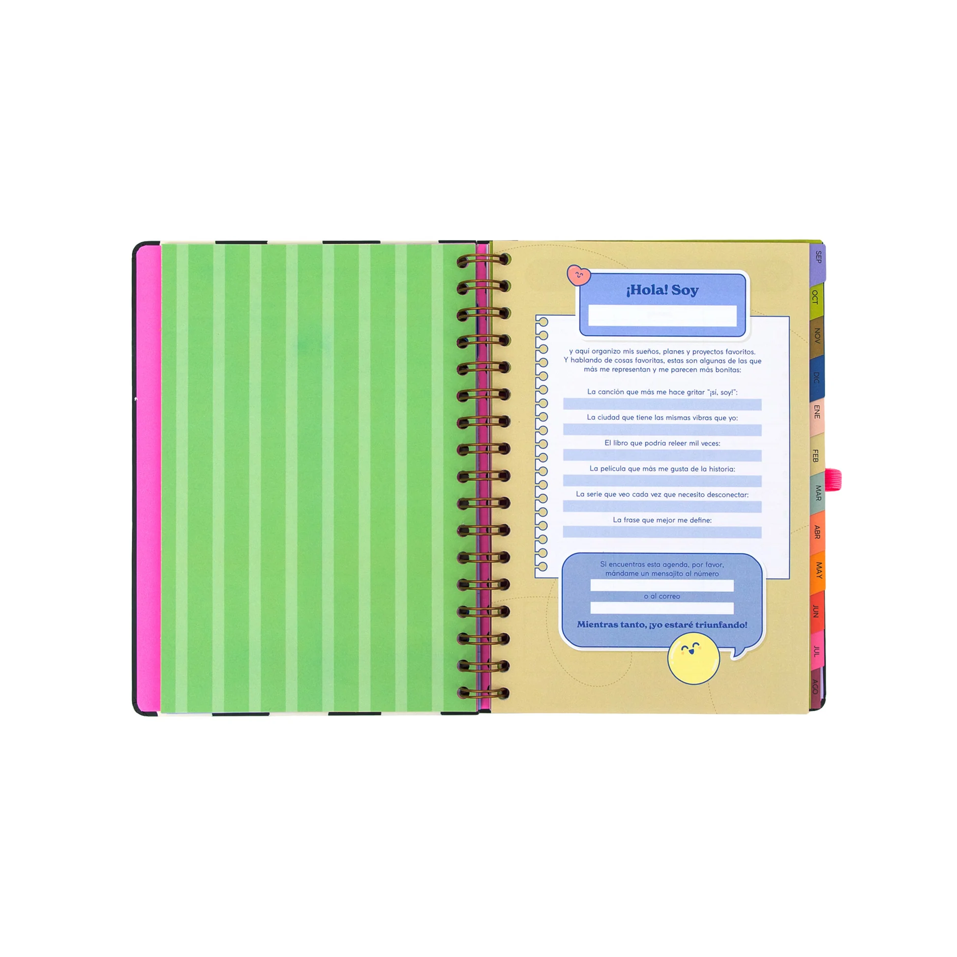 AGENDA MR.WONDERFUL 2026-27 SEMANAL - YO EMPIEZO Y YA VEREMOS - Imagen 5