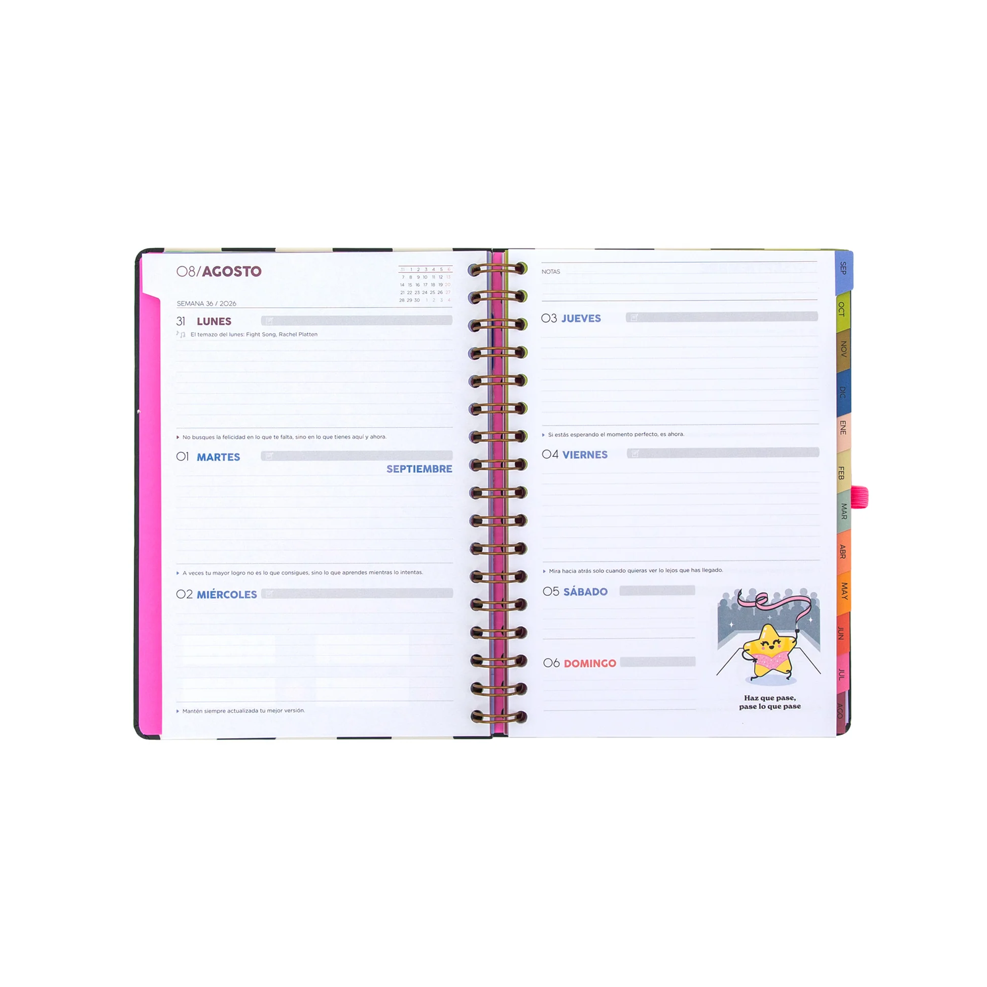 AGENDA MR.WONDERFUL 2026-27 SEMANAL - YO EMPIEZO Y YA VEREMOS - Imagen 8