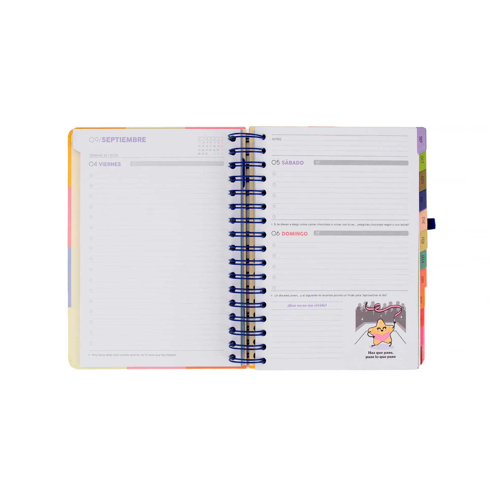 AGENDA MR.WONDERFUL PEQUEÑA 2026-27 DIARIA - LA PAUSA PERFECTA - Imagen 7