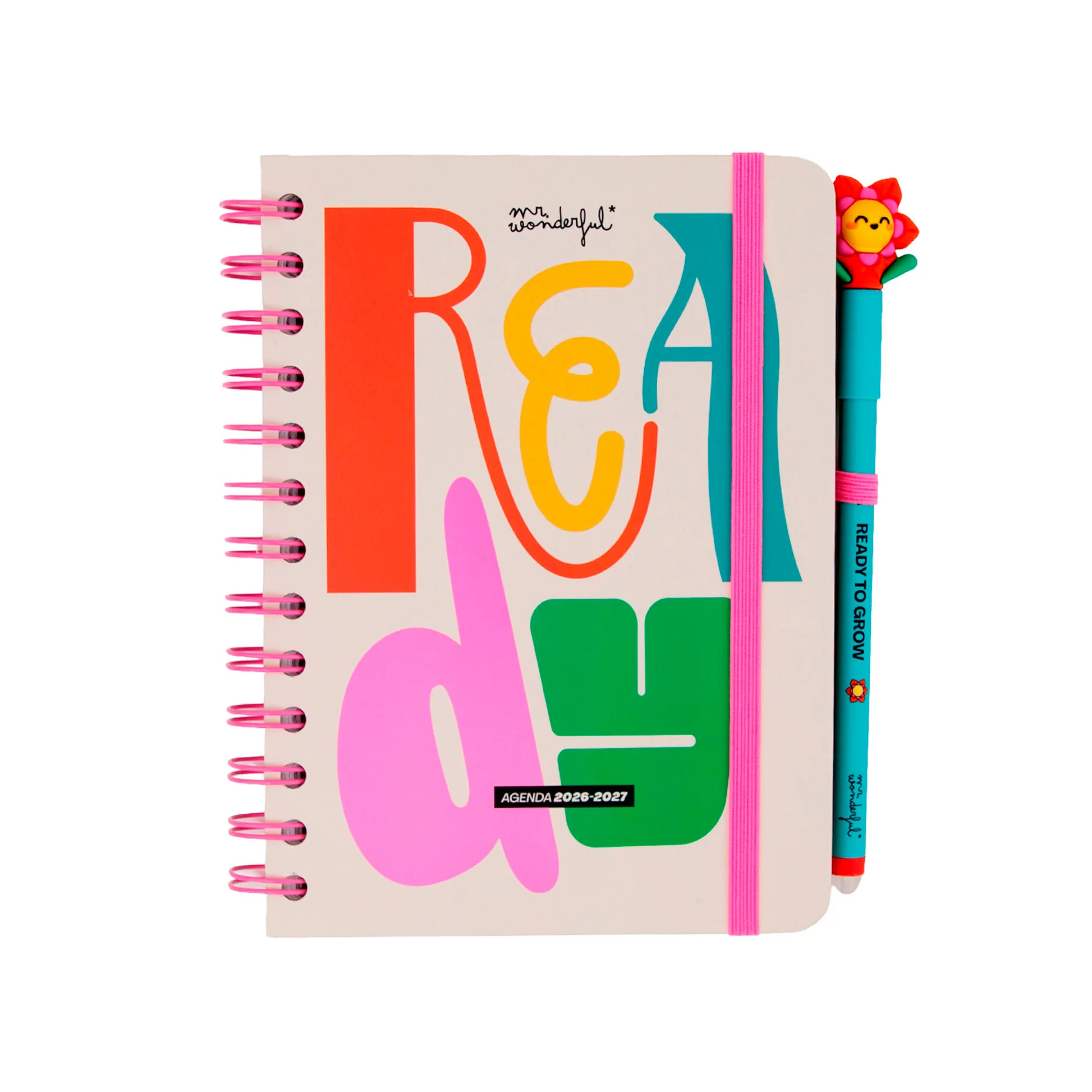 SET AGENDA MR.WONDERFUL PEQUEÑA 2026-27 SEMANAL + 3 BOLIS BORRABLES BO-BO READY - Imagen 6