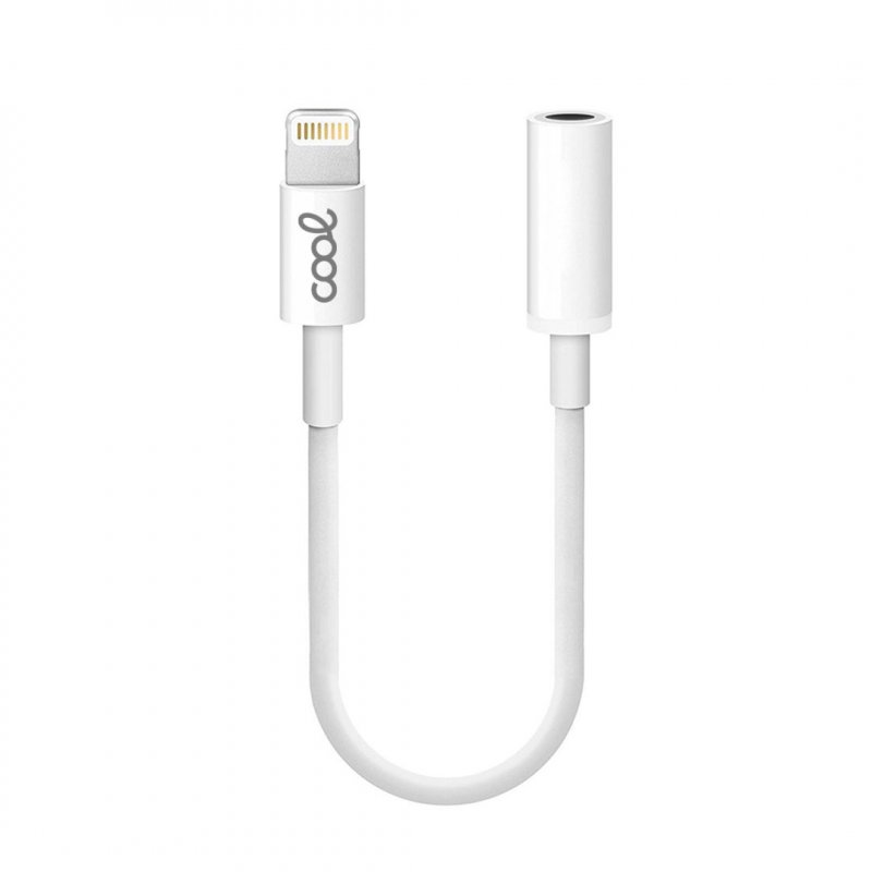 ADAPTADOR CONECTOR LIGHTNING A JACK 3,5mm (BLUETOOTH) UNIVERSAL COOL - Imagen 2