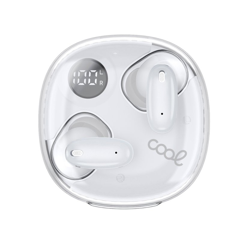 AURICULARES STEREO BLUETOOTH DUAL EARBUDS COOL FUN BLANCO - Imagen 4
