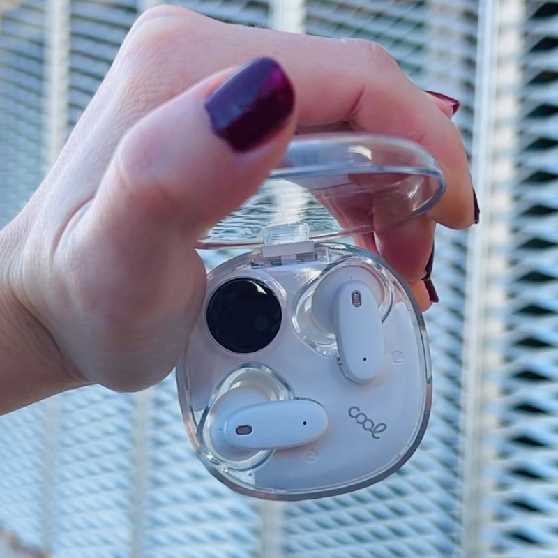 AURICULARES STEREO BLUETOOTH DUAL EARBUDS COOL FUN BLANCO - Imagen 5