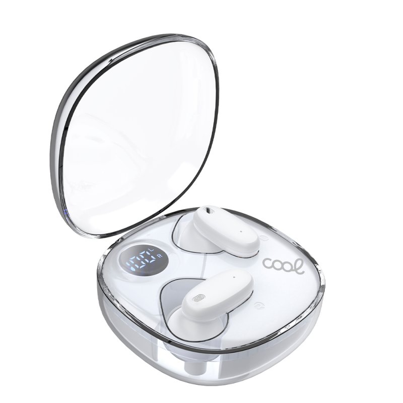 AURICULARES STEREO BLUETOOTH DUAL EARBUDS COOL FUN BLANCO - Imagen 6