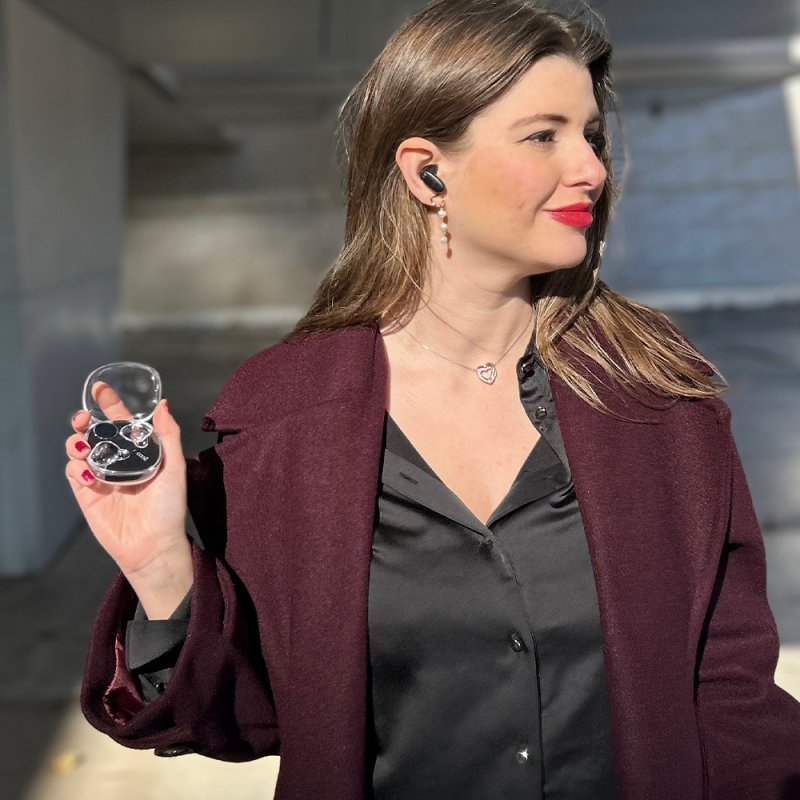AURICULARES STEREO BLUETOOTH DUAL EARBUDS COOL FUN NEGRO - Imagen 3