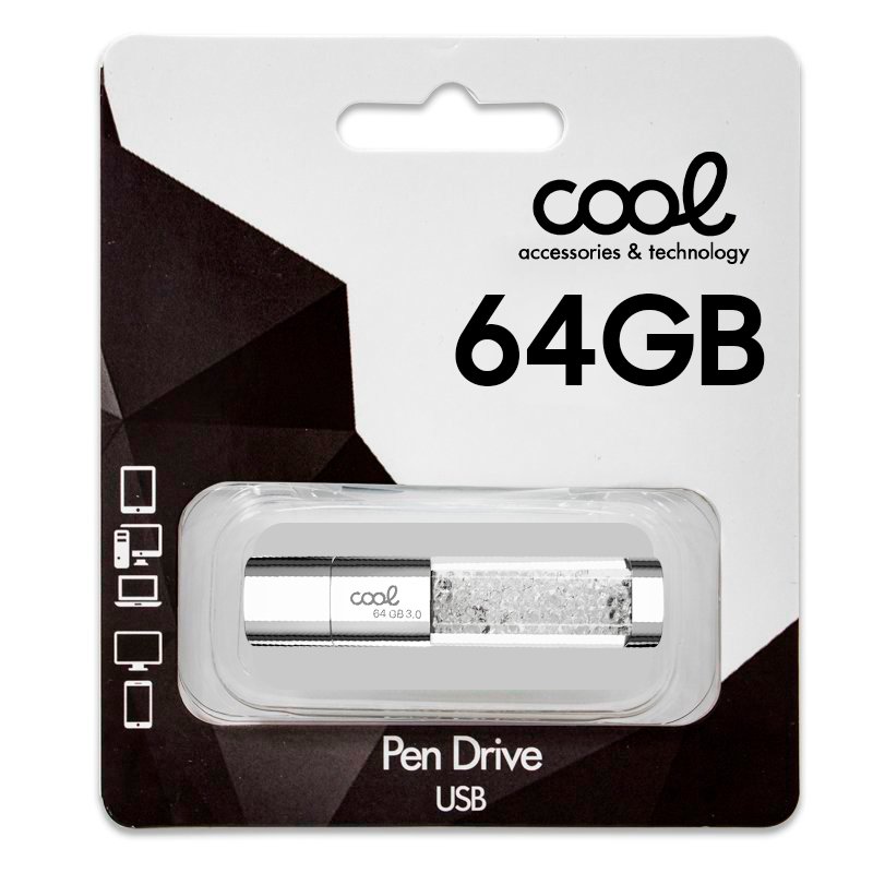 PEN DRIVE USB 64GB 3.0 COOL CRYSTAL - Imagen 10