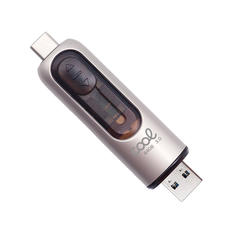 PEN DRIVE USB 64GB 3.0 COOL TIPO-C / USB (2 en 1) - Imagen 2