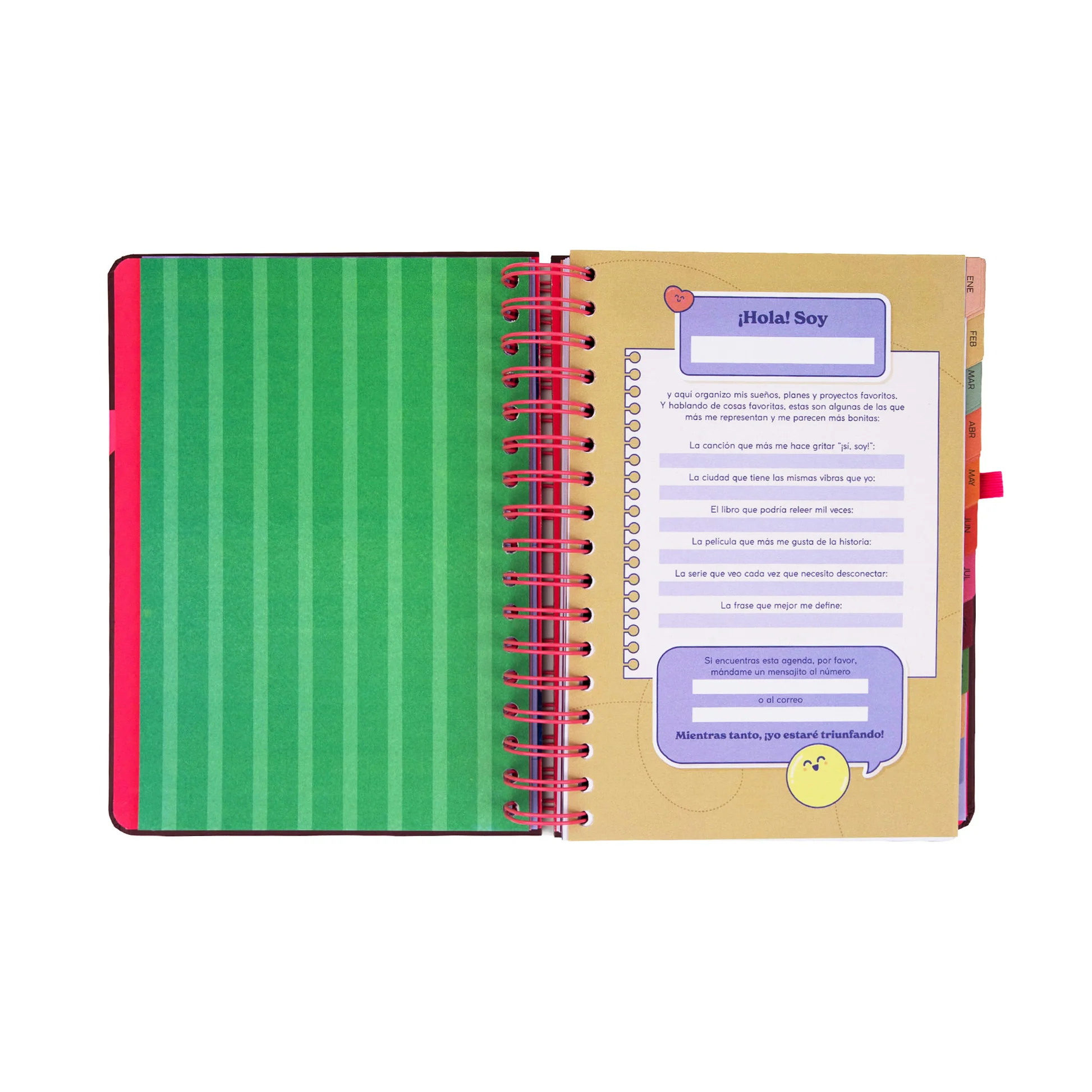 AGENDA WONDER 2027 DIARIA MR.WONDERFUL - FULL AESTHETIC - Imagen 4