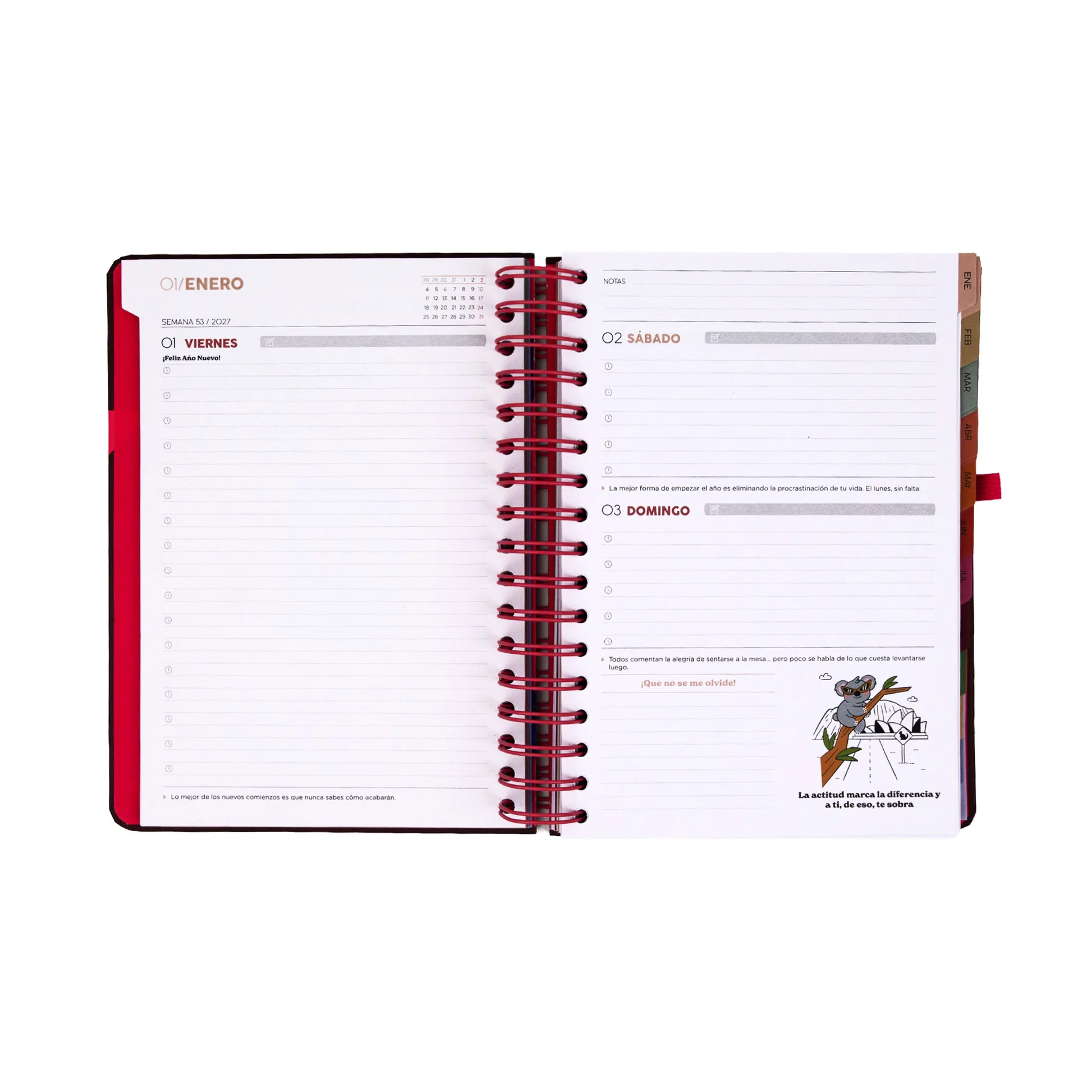 AGENDA WONDER 2027 DIARIA MR.WONDERFUL - FULL AESTHETIC - Imagen 7