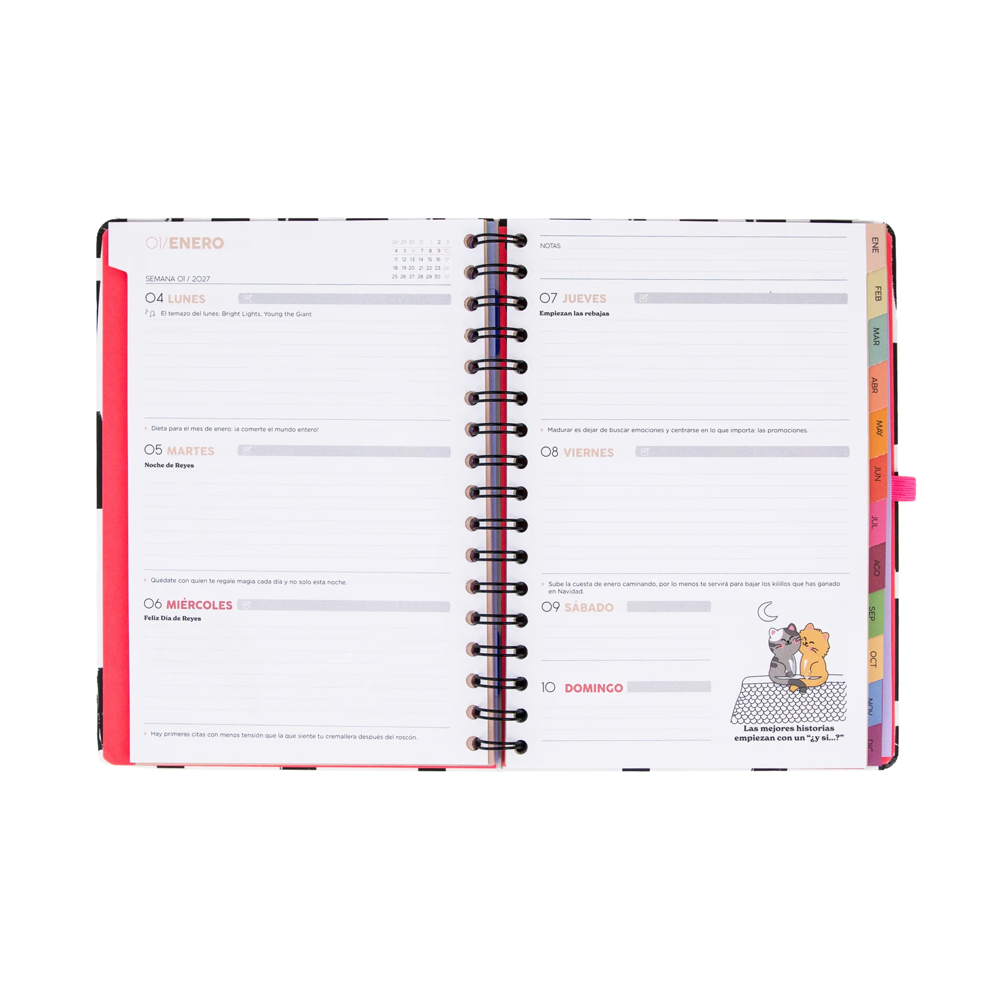 AGENDA WONDER 2027 SEMANAL MR.WONDERFUL - HOY SIN PRISA - Imagen 7